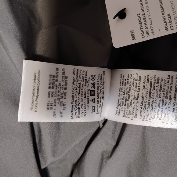 DKNY Puffer Winter Coat Trench Large NWT - Picture 13 of 15